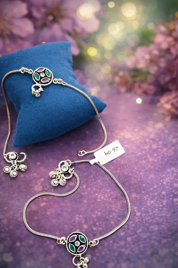 Silver_Premium_&_Fancy_Design_Anklet_For_Women