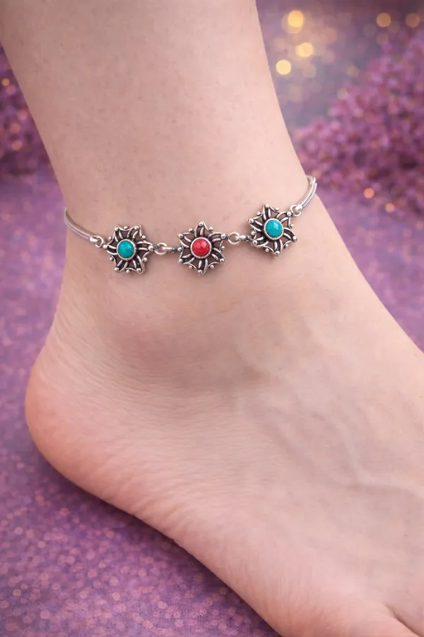Silver_Premium_&_Fancy_Design_Anklet_For_Women