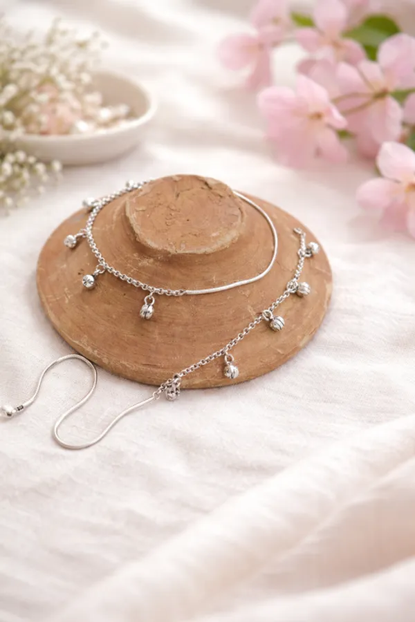 Silver_Premium_&_Fancy_Design_Anklet_For_Women
