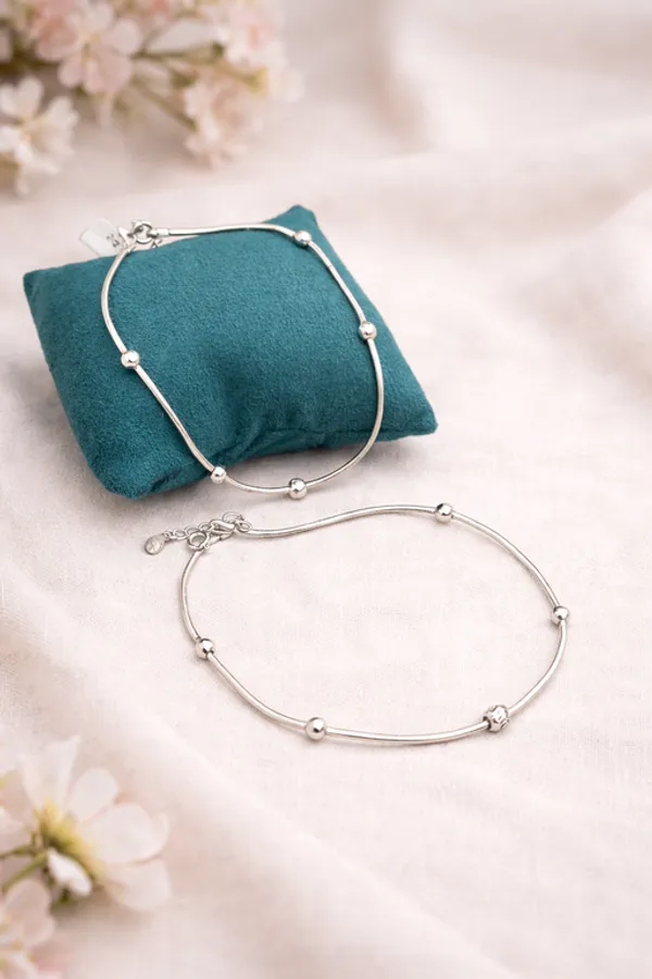 Silver_Premium_&_Fancy_Design_Anklet_For_Women