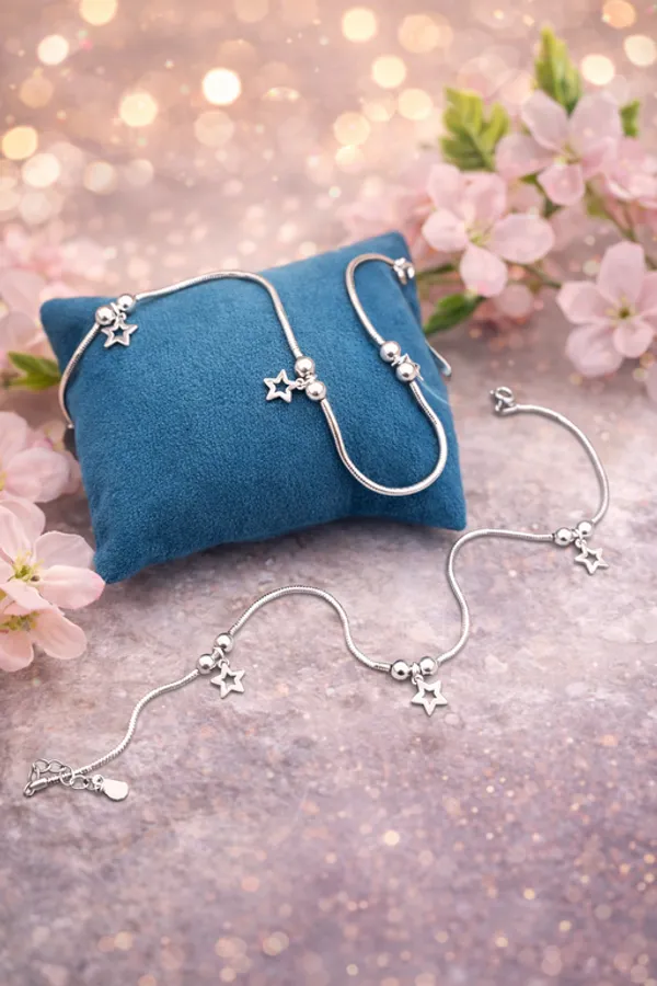 Silver_Premium_&_Fancy_Design_Anklet_For_Women