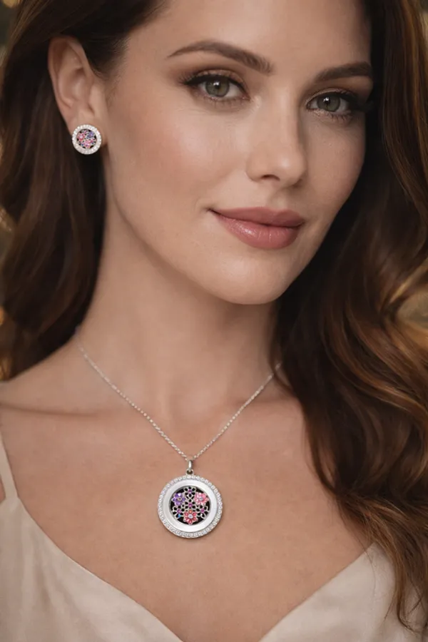 Silver_Premium_&_Fancy_Design_Pendant_Set_For_Women_And_Girls