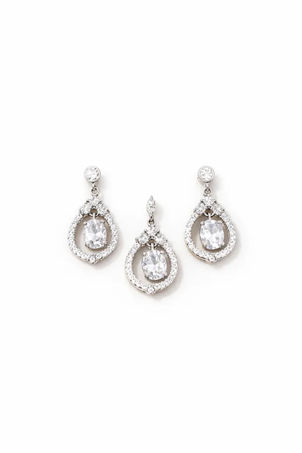 Silver_Premium_&_Fancy_Design_Pendant_Set_For_Women_And_Girls