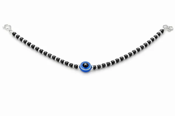 Silver_925_Black_Beads_Bracelet_For_Women