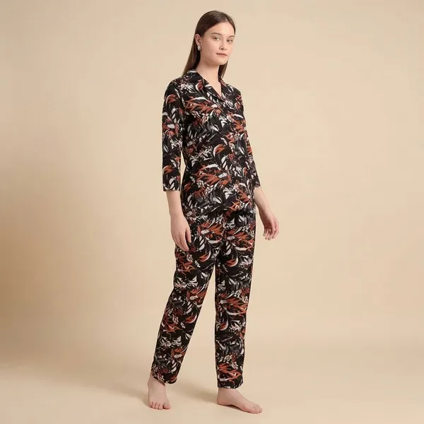 Black_Rayon_Premium_Co-ord_Set_For_Women