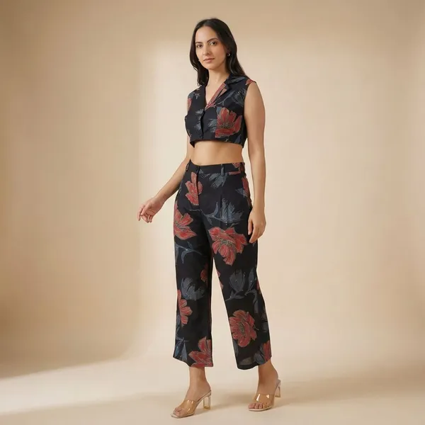 Black_Rayon_Premium_Co-ord_Set_For_Women