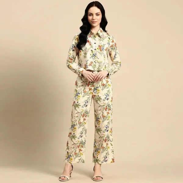 Off_White_Cotton_Premium_Co-ord_Set_For_Women