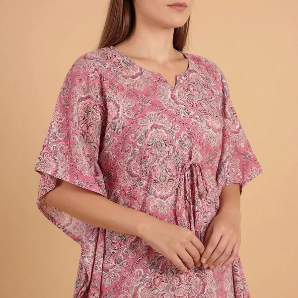 Pink_Rayon_Premium_Co-ord_Set_For_Women