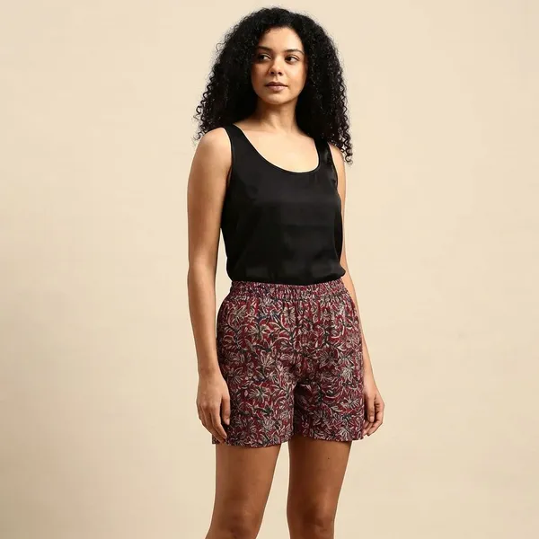 Multi_Cotton_Premium_Shorts_For_Women