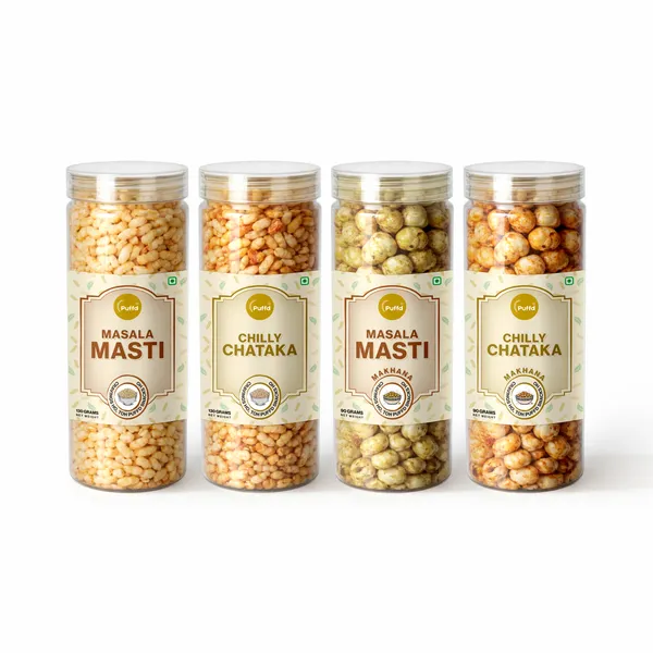 Masala_Flavours_|_Puffed_Rice_Masala_Masti_x_1_|_Puffed_Rice_Chilly_Chataka_x_1_|_Makhana_Masala_Masti_x_1_|_Makhana_Chilli_Chataka_x_1_|_Pack_of_4