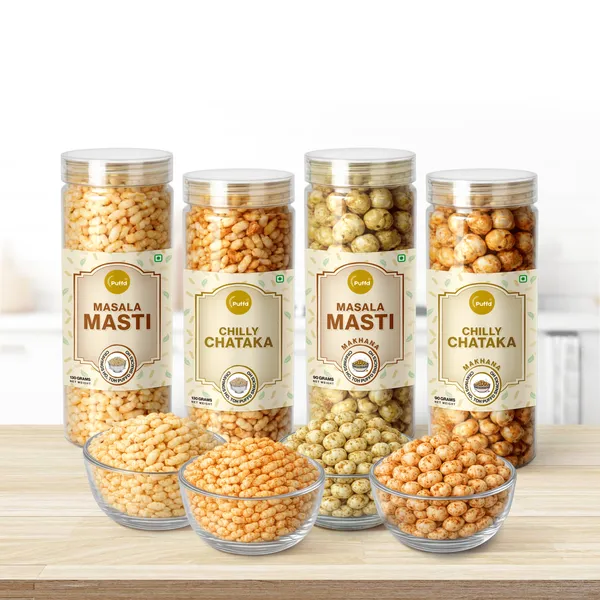 Masala_Flavours_|_Puffed_Rice_Masala_Masti_x_1_|_Puffed_Rice_Chilly_Chataka_x_1_|_Makhana_Masala_Masti_x_1_|_Makhana_Chilli_Chataka_x_1_|_Pack_of_4