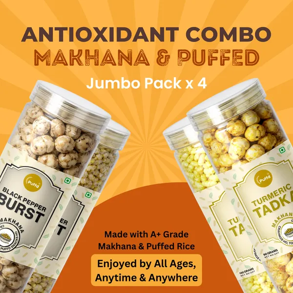 Antioxidant_Flavours_|_Puffed_Rice_Turmeric_Tadka_x_1_|_Puffed_Rice_Black_Pepper_Burst_x_1_|_Makhana_Turmeric_Tadka_x_1_|_Makhana_Black_Pepper_Burst_x_1_|_Pack_of_4