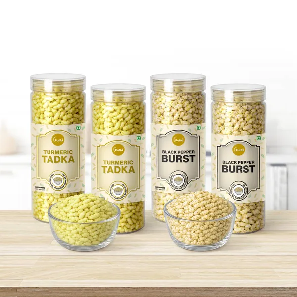 Antioxidant_Flavours_|_Puffed_Rice_Turmeric_Tadka_x_2_|_Puffed_Rice_Black_Pepper_Burst_x_2_|_Pack_of_4