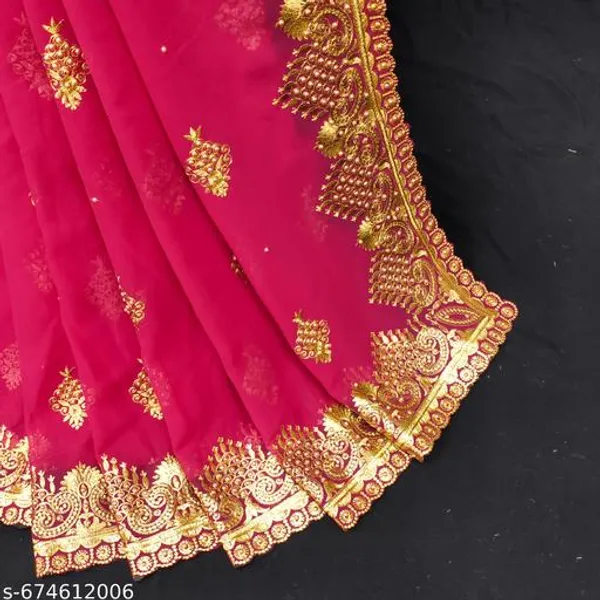 Pink_Embroidered_Bollywood_Georgette_Saree_For_Women