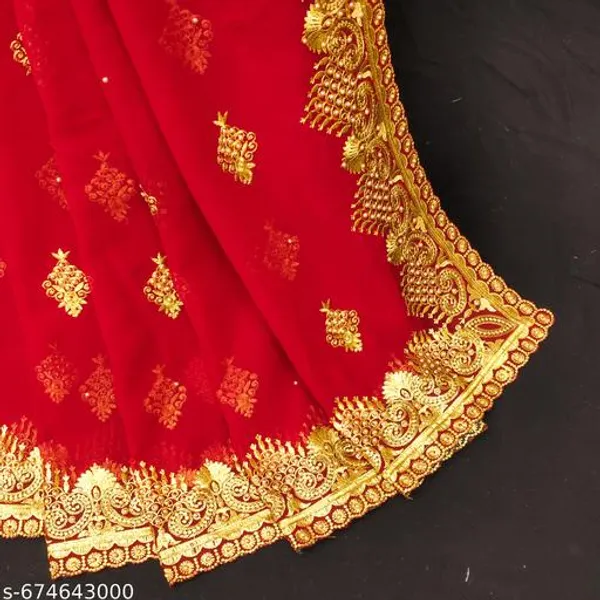 Red_Embroidered_Bollywood_Georgette_Saree_For_Women