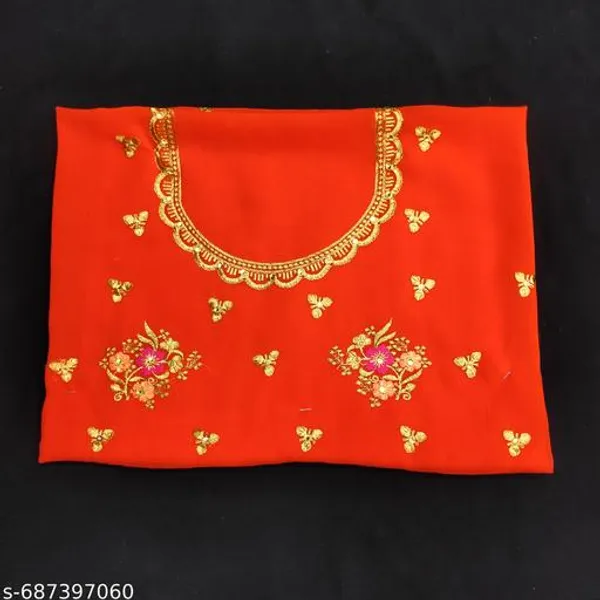 Orange_Embroidered_Bollywood_Saree_For_Women