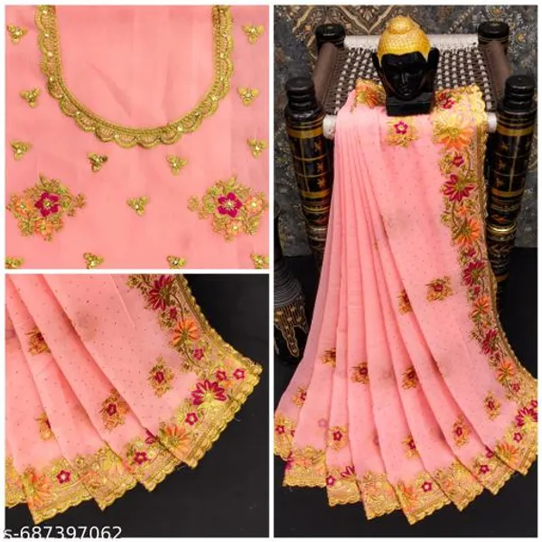 Pink_Embroidered_Bollywood_Saree_For_Women