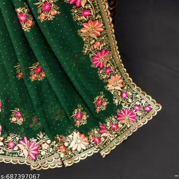 Green_Embroidered_Bollywood_Saree_For_Women