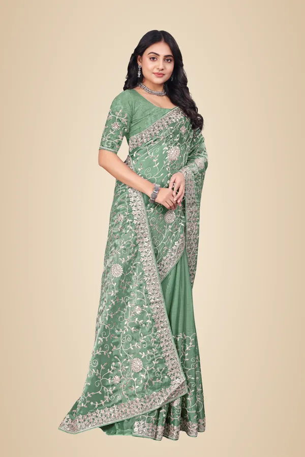 Pista_Elegant_Design_Kasturi_Georgette_Saree_For_Women