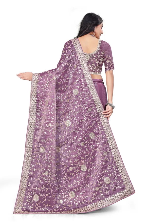 Lavender_Elegant_Design_Kasturi_Georgette_Saree_For_Women