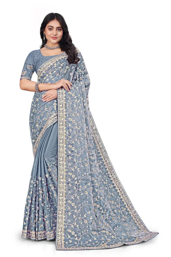 Rama_And_Gold_Elegant_Design_Chanchal_Georgette_Saree_For_Women