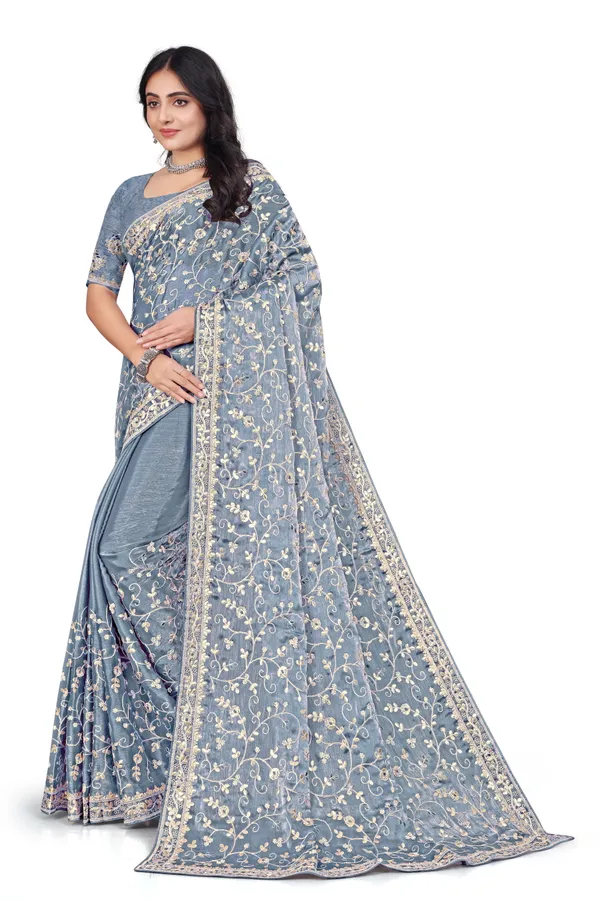 Rama_And_Gold_Elegant_Design_Chanchal_Georgette_Saree_For_Women