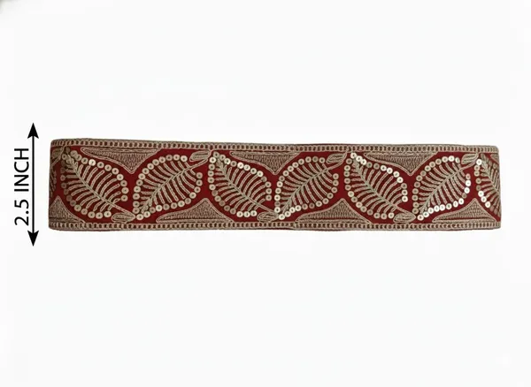 Red_And_Silver_Elegant_Design_Saree_Lace_For_Women