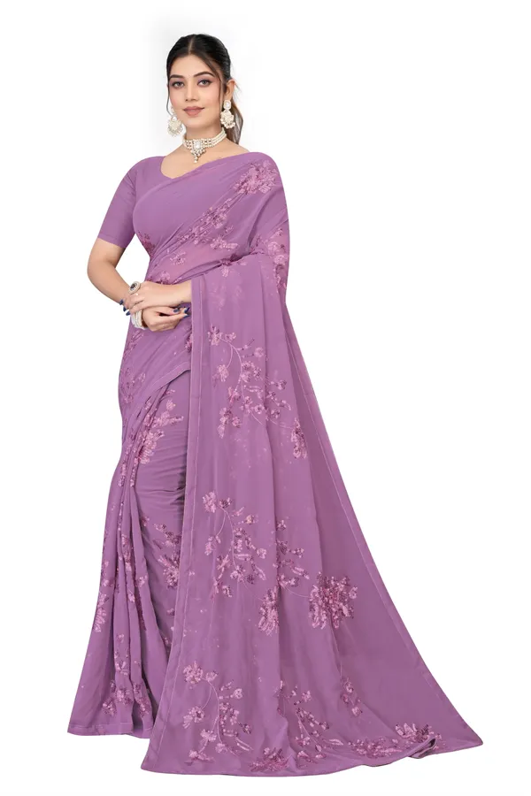 Onion_Elegant_Design_Rustam_Georgette_Saree_For_Women