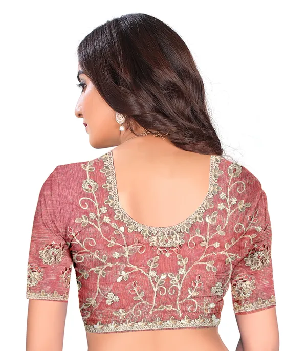 Peach_And_Gold_Elegant_Design_Chanchal_Georgette_Saree_For_Women