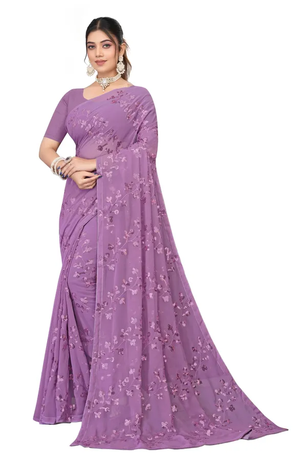 Onion_Elegant_Design_Chandra_Mukhi_Georgette_Saree_For_Women