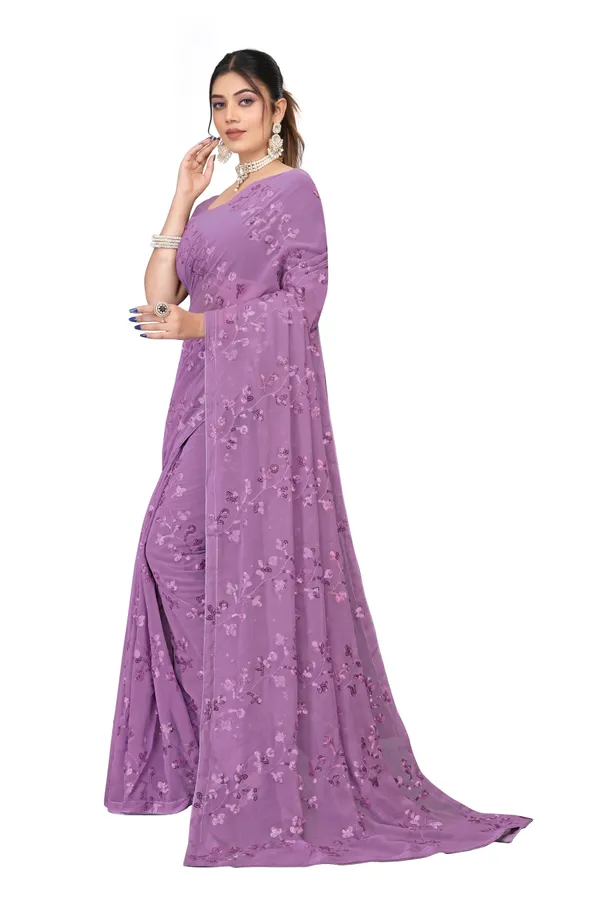Onion_Elegant_Design_Chandra_Mukhi_Georgette_Saree_For_Women