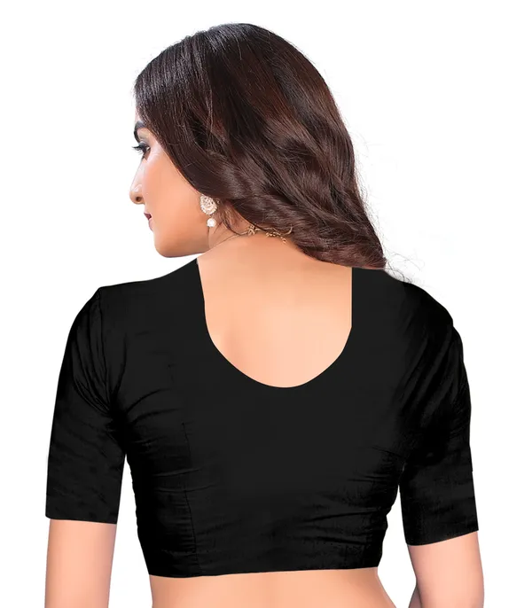 Black_Elegant_Design_Georgette_Saree_For_Women