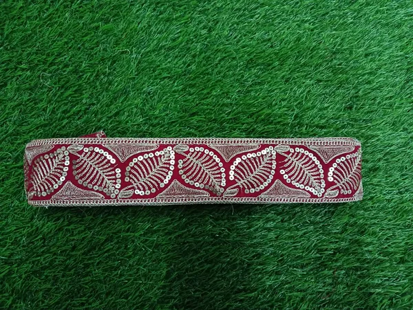 Rani_And_Silver_Elegant_Design_Saree_Lace_For_Women
