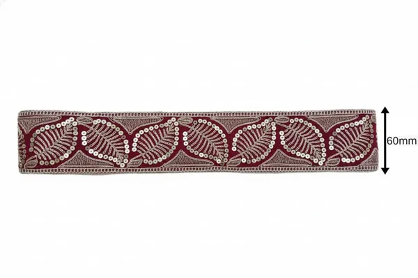 Rani_And_Silver_Elegant_Design_Saree_Lace_For_Women