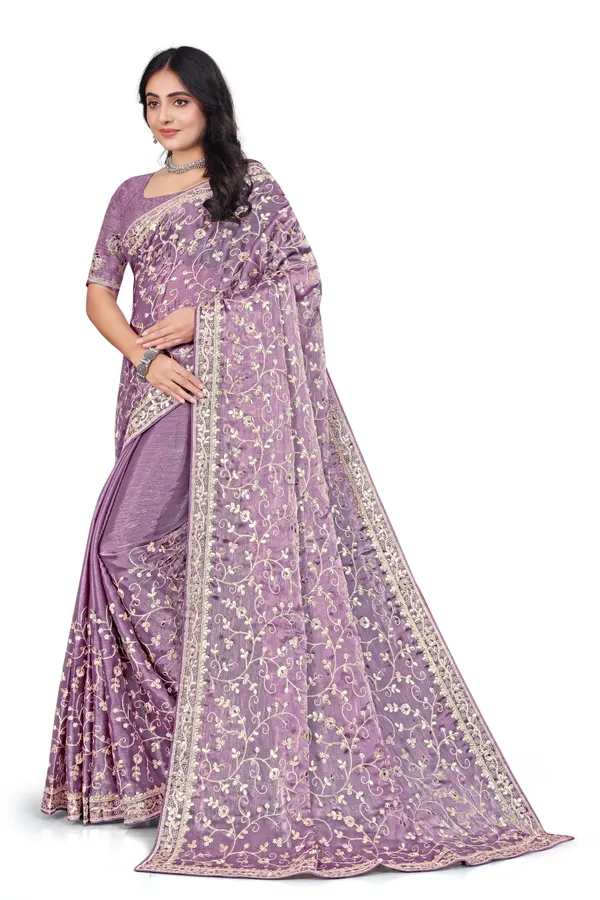 Lavender_Elegant_Design_Chanchal_Georgette_Saree_For_Women