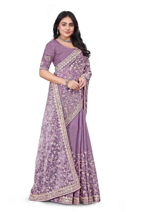 Lavender_Elegant_Design_Chanchal_Georgette_Saree_For_Women