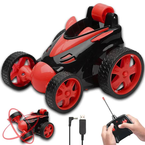 TurboFlip_360°_Rechargeable_Stunt_Car™_Flip•Spins•Action