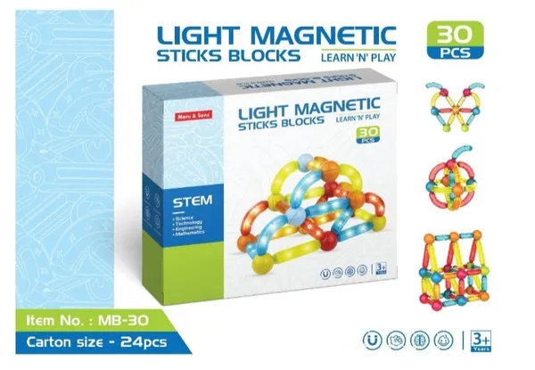 Light_Magnetic_Sticks_Blocks_30_Pcs
