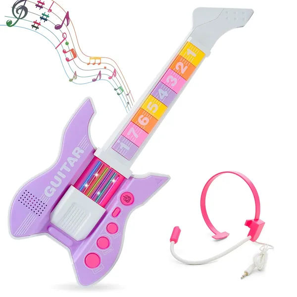 MelodySpark™_Flash_Musical_Guitar_for_Kids_–_Light_&_Sound_Fun