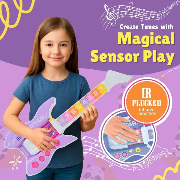 MelodySpark™_Flash_Musical_Guitar_for_Kids_–_Light_&_Sound_Fun