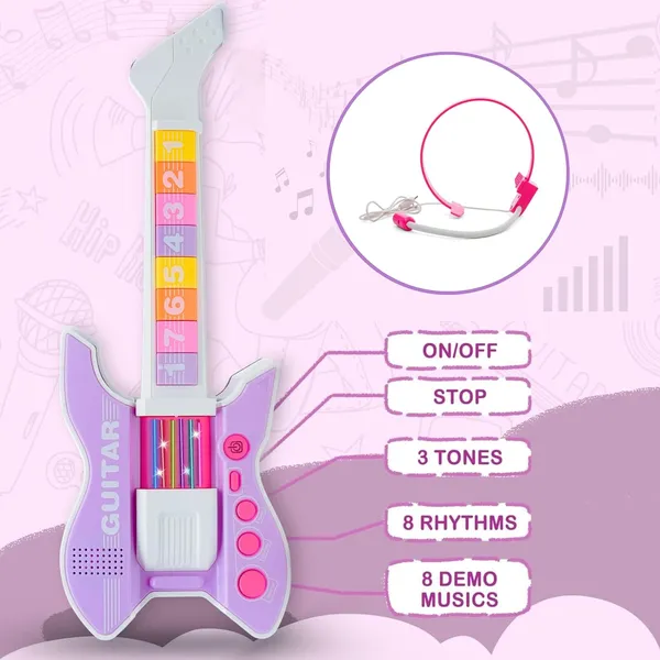 MelodySpark™_Flash_Musical_Guitar_for_Kids_–_Light_&_Sound_Fun