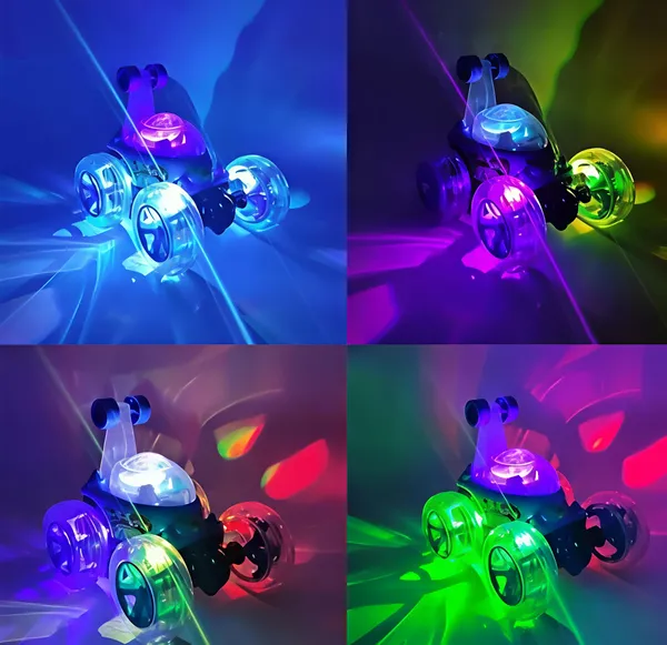 TurboFlip_360°_Rechargeable_Stunt_Car™_Flip•Spins•Action•Big_Size