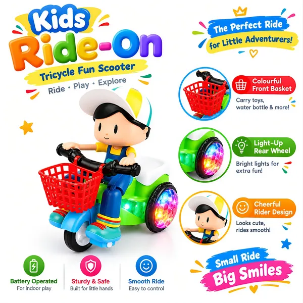 TurboSpin_360°_Stunt_Ride-On_Tricycle_for_Kids_–_LED_Light-Up_Ride