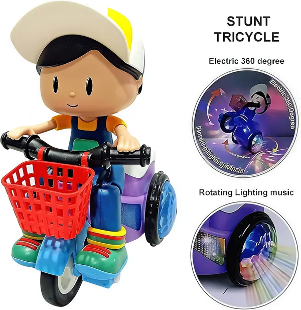TurboSpin_360°_Stunt_Ride-On_Tricycle_for_Kids_–_LED_Light-Up_Ride