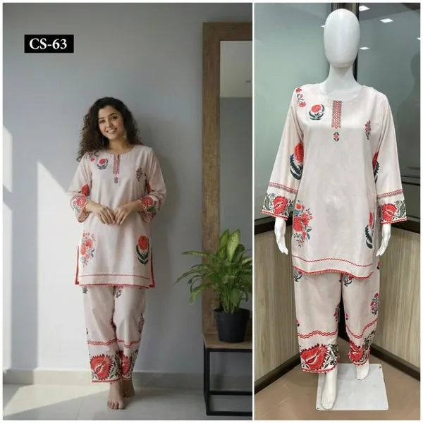 Off_White_With_Re_Premium_Imported_Rayon_Co-Ord_Set_For_Women