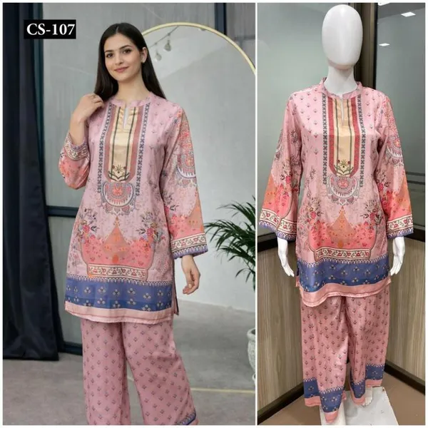 Pink_Floral_Printed_Lawn_Premium_Japanese_Crepe_Co-Ord_Set_For_Women