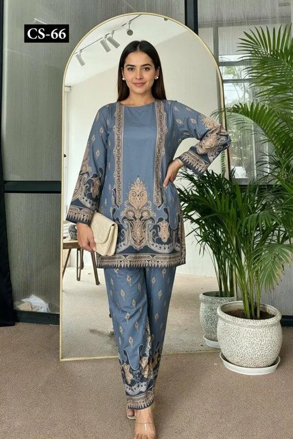 Blue_Premium_Imported_Rayon_Co-Ord_Set_For_Women
