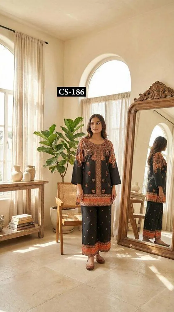 Black_And_Rust_Premium_Imported_Rayon_Co-Ord_Set_For_Women