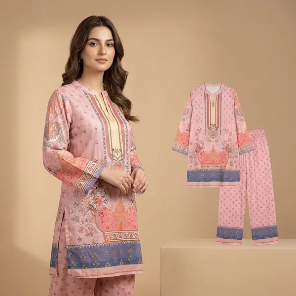 Pink_Floral_Printed_Lawn_Premium_Japanese_Crepe_Co-Ord_Set_For_Women