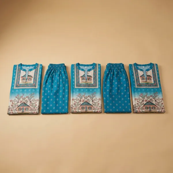 Blue_Premium_Japanese_Crepe_Co-Ord_Set_For_Women